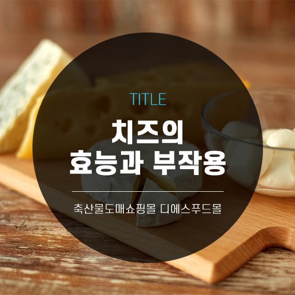 [디푸의 고기정보]치즈의 효능과 부작용