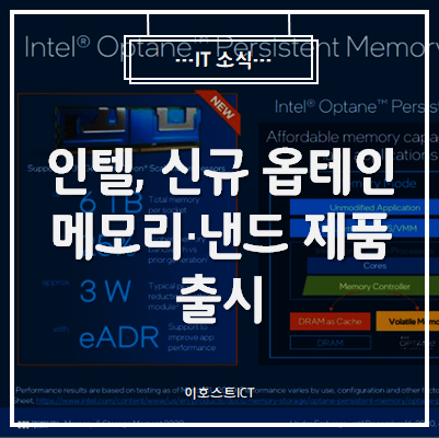 [IT 소식] 인텔, 신규 옵테인 메모리·낸드 제품 출시..."옵테인 역량 집중"