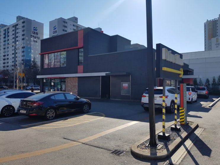  맥도날드 양산 북정DT점, 주차장 넓어서 좋아요