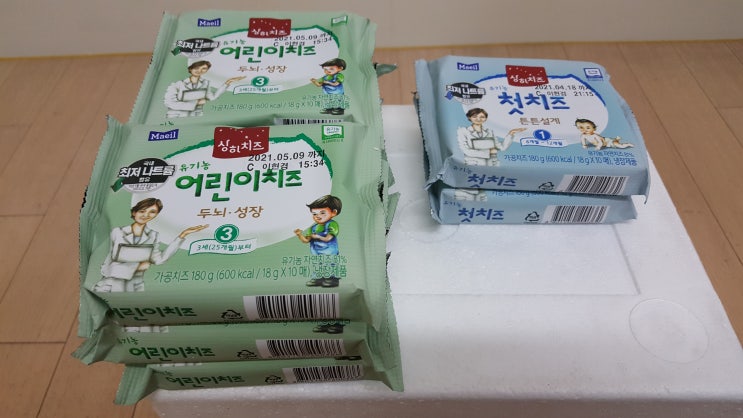  상하치즈 유기농 아기치즈로 건강한 아이 만들기