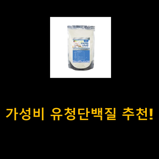 가성비 유청단백질 추천! 가성비 유청단백질 추천!