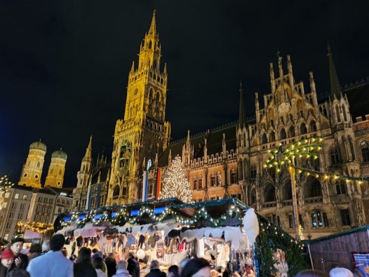 3대 크리스마스 마켓 : 뮌헨의 크리스마스마켓(진짜멋있다)