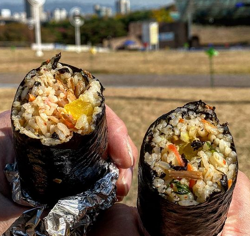 생활의달인 통김밥 - 대구 뚱채김밥