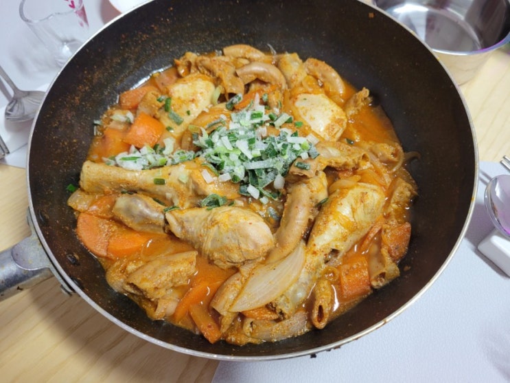  소곱창구이 말구 요즘은 곱도리탕이 대세! 곱창랜드 소곱창으로 곱도리탕 끓여봤어요
