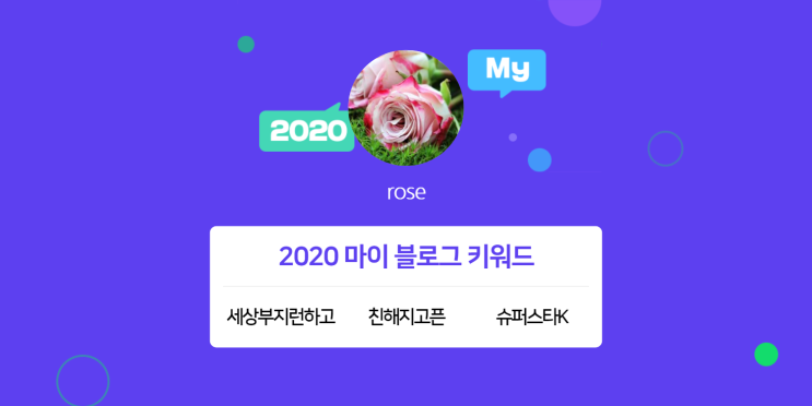  [2020 마이블로그 리포트] 한 눈에 보는 올해 내 블로그 데이터!