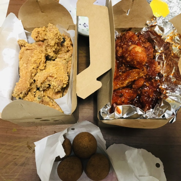  맘스터치 대전보건대점 / 한주동안 수고한 나에게 주는 작은 선물, 금욜저녁은 치맥이지~
