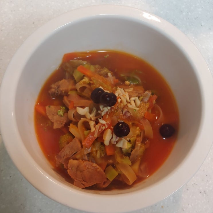  반려견 짬뽕