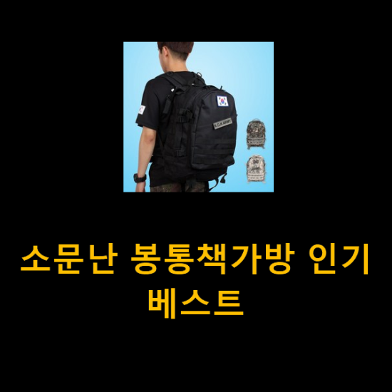  소문난 봉통책가방 인기 베스트