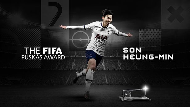 더 베스트 FIFA 풋볼 어워즈 손흥민 푸스카스상 수상 더 베스트 FIFA 풋볼 어워즈 손흥민 푸스카스상 수상