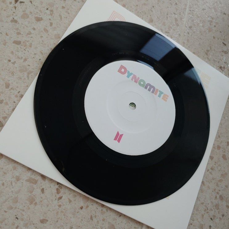 방탄소년단 Dynamite LP판 Vinyl
