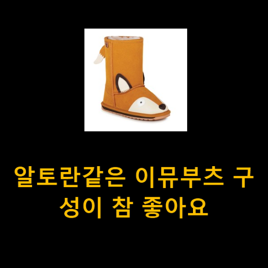  알토란같은 이뮤부츠 구성이 참 좋아요