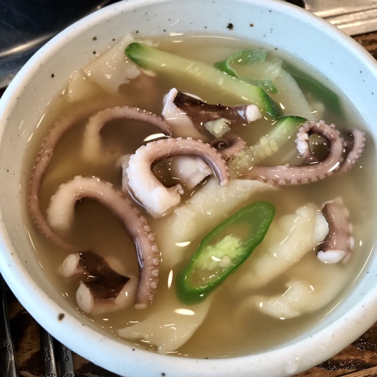  [창원 신월동 맛집]신월낙지한마리수제비 ;해물파전이 맛있는 곳