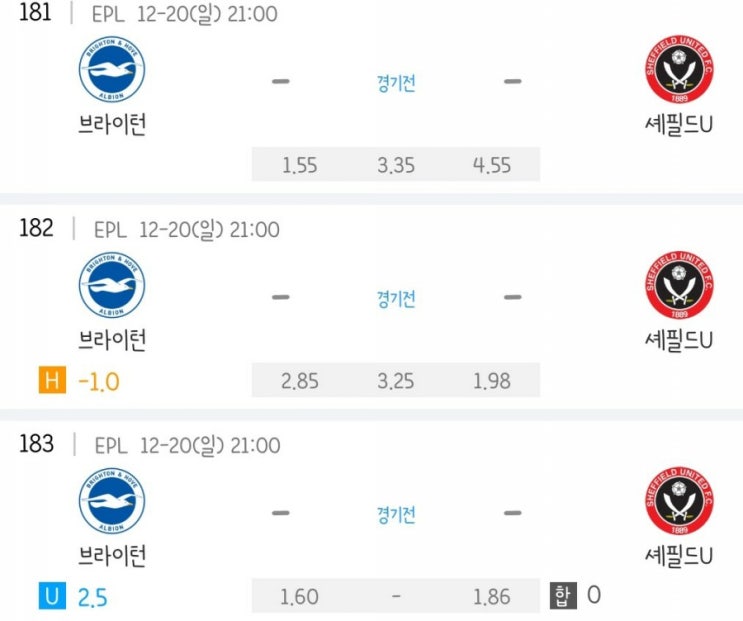 2020.12.20 EPL 프리미어리그 브라이턴 셰필드 | 토트넘 레스터 | 맨유 리즈 | 웨스브로 애스턴 2020.12.20 EPL 프리미어리그 브라이턴 셰필드 | 토트넘 레스터 | 맨유 리즈 | 웨스브로 애스턴