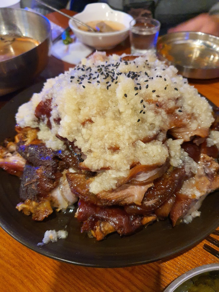  사가정역 대한족발집 (단타의 장인이 사줌)