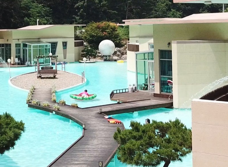 강원도 정선 펜션, 몰디브감성 드위트리 풀빌라 후기 : 네이버 블로그