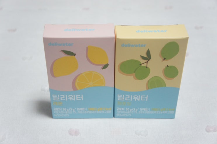  맛있는물, 딜리워터 수분충전 비타민워터