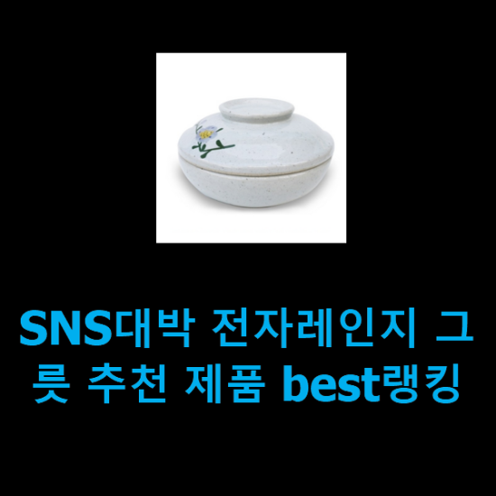  SNS대박 전자레인지 그릇 추천 제품 best랭킹