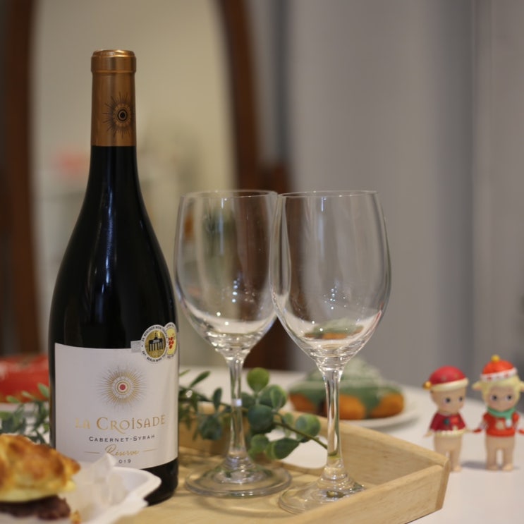  연말에 난리난 이마트24 와인 추천 라 크라사드 까베르네 시라(La Croisade Cabernet-Syrah)