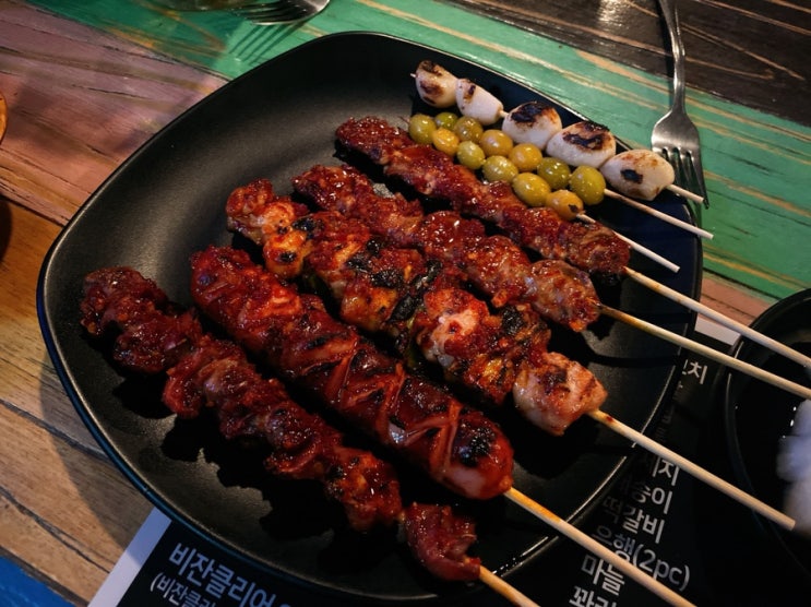  [천호술집]꽃보다 꼬치,천호 로데오거리 닭꼬치에 맥주한잔 호프