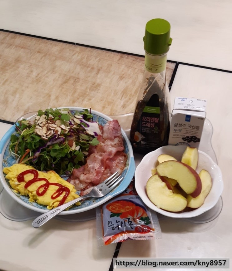  다이어트 식단 짜기(쓰리 포켓 도시락으로 대체)