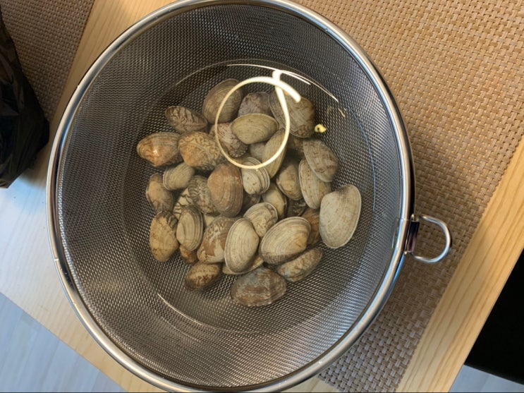  봉골레파스타 만들기, 쉬운데 망했어요 ^_^