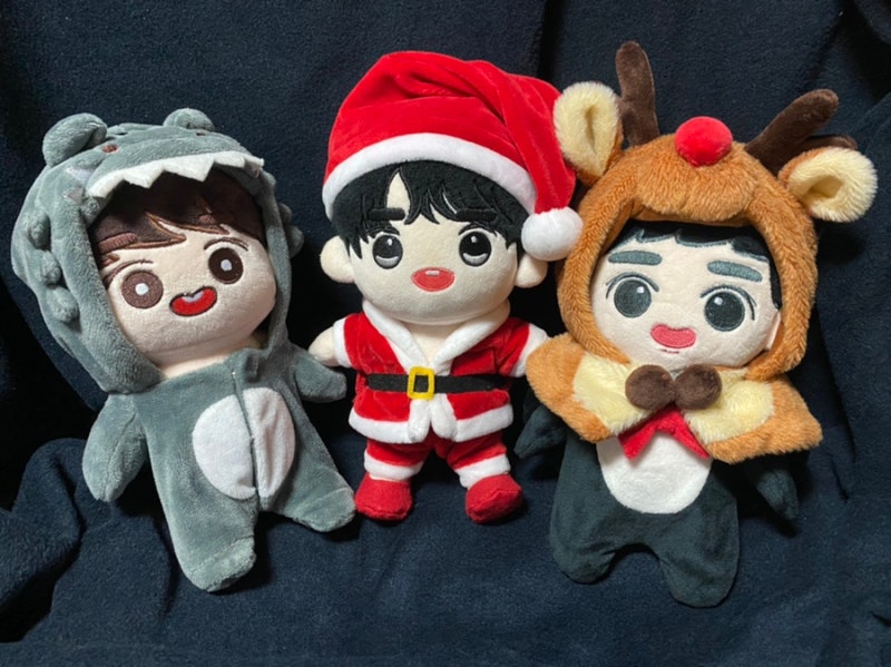 [Do Kyungsoo] EXO D.O. Goods: Adorable D.O. 34. Merry Christmas D.O. Doll (Feat. Kai Santa, UNICEF)