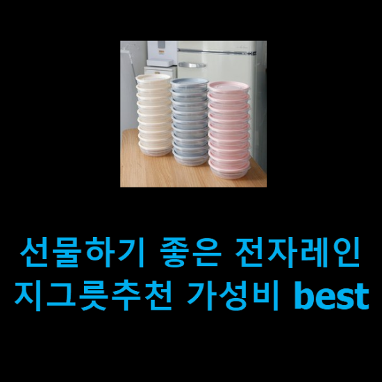 선물하기 좋은 전자레인지그릇추천 가성비 best