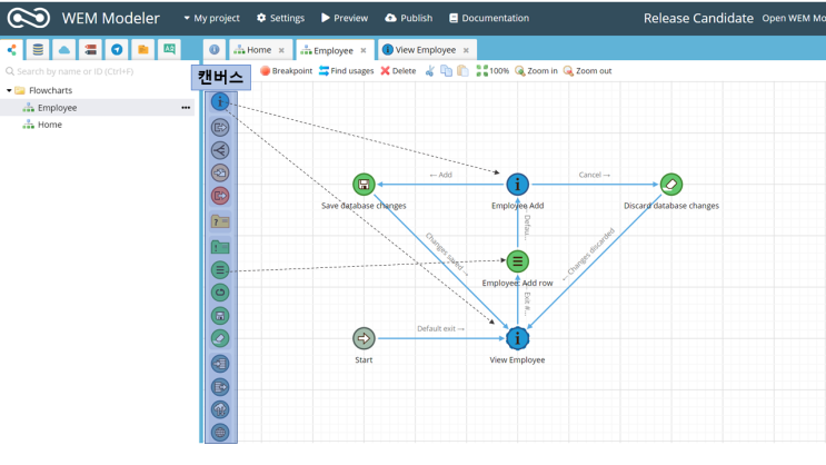  WEM Modeler : Flowchart 1
