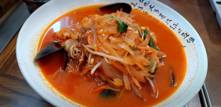  구미 신평동 맛집, 화성짬뽕(소고기 짬뽕, 비빔짬뽕, 해물짬뽕)