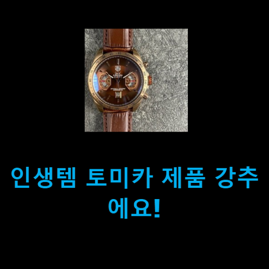  인생템 토미카 제품 강추에요!