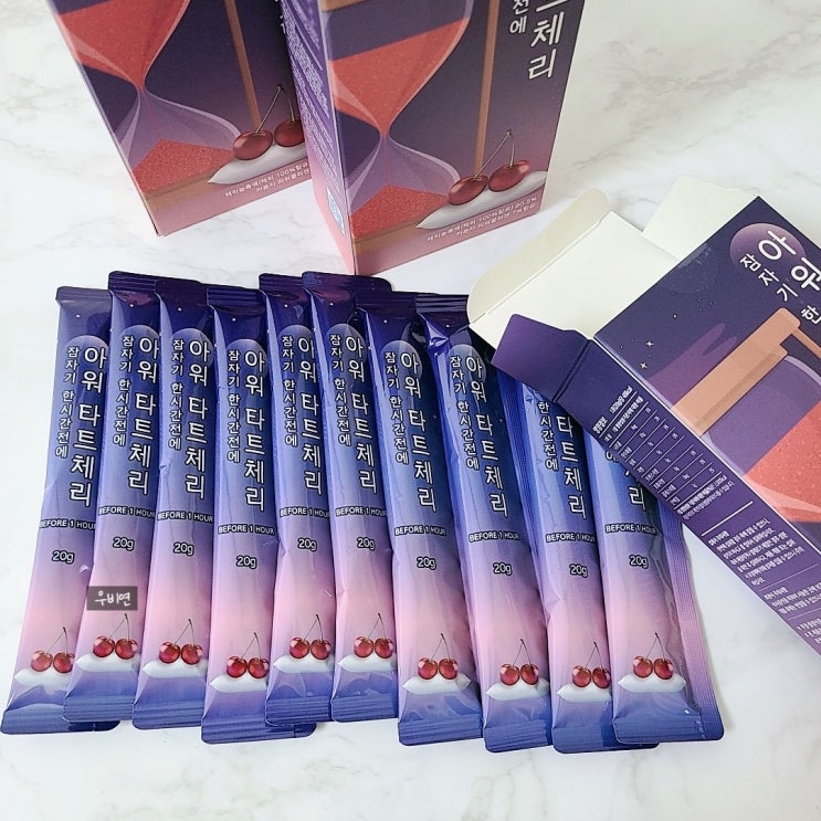  타트체리 젤리) 메이크푸드 아워 타트체리 젤리스틱