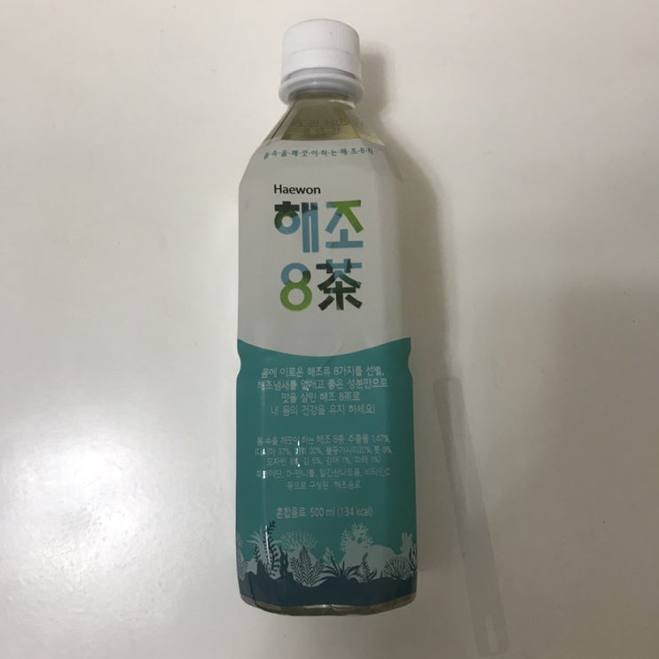 노폐물배출, 중금속배출음료 / 바다의야채 '해조8차 500ml'