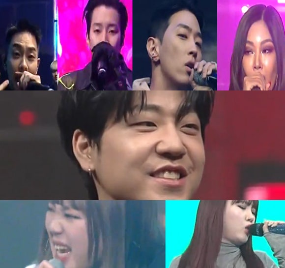 쇼미더머니9 파이널 최종 우승자 릴보이 aomg 소금 누구 음원 순위
