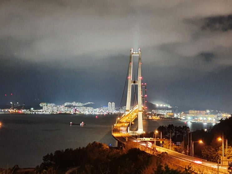 이순신대교 여수산단야경 핫플 묘도 봉화산 전망대