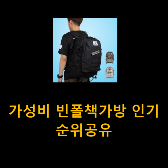  가성비 빈폴책가방 인기 순위공유