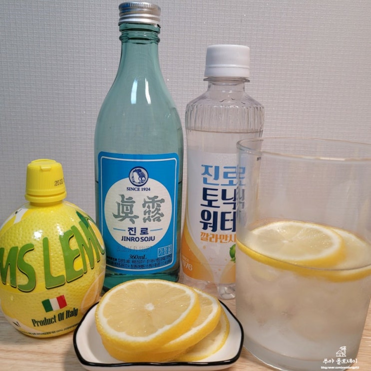 진로 토닉워터 비율 칼로리 쏘토닉 꿀조합 진로 토닉워터 비율 칼로리 쏘토닉 꿀조합