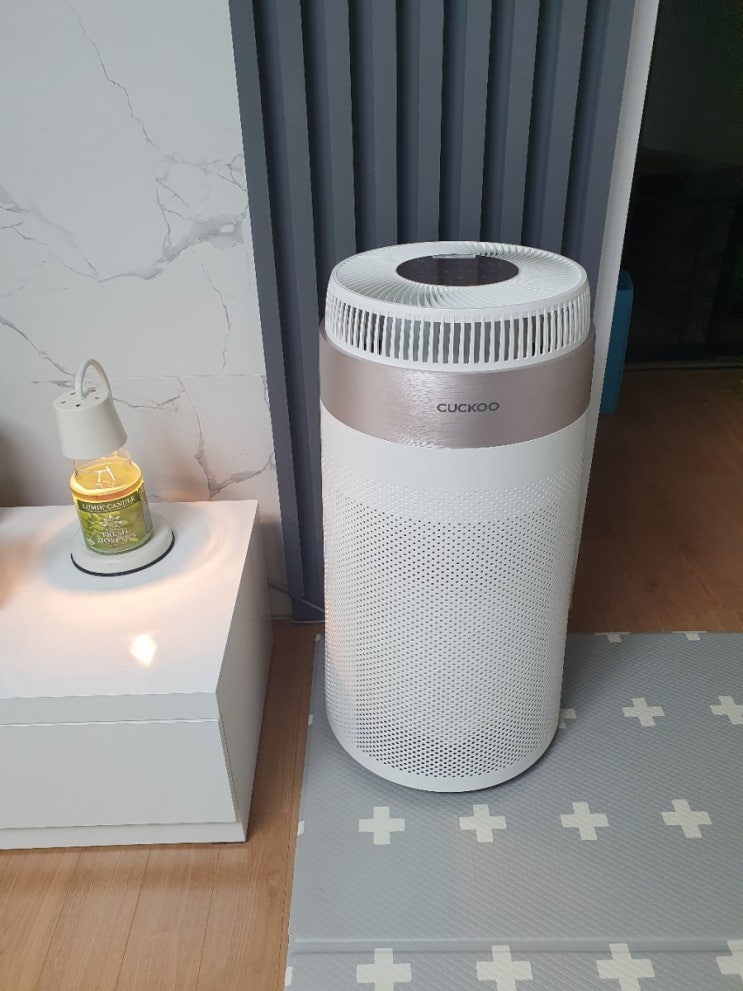 집들이선물:) 쿠쿠 W8200 타워형 공기청정기 AC-25W20FPMO 84.7㎡  이사선물 후기