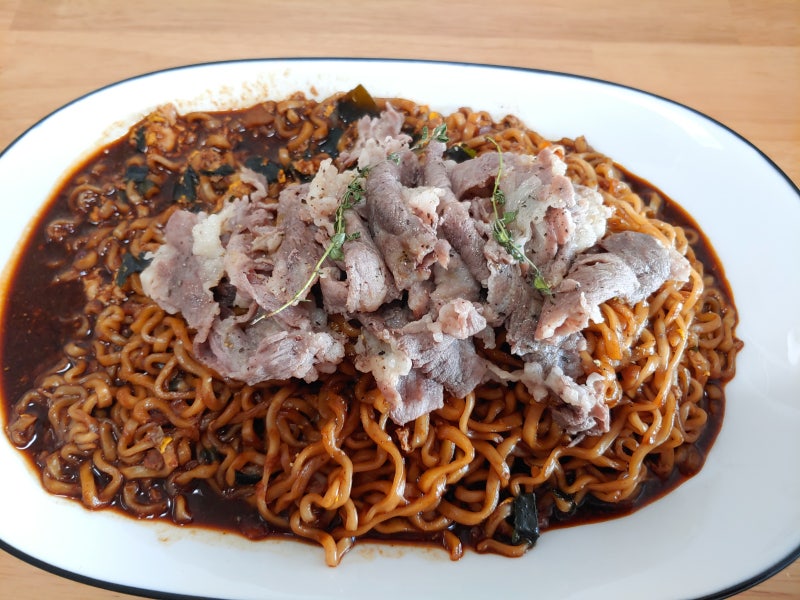 짜파구리 만드는 법! 집에서 맛있게 홈확행 했어요.