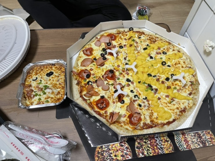  피제이피자 계양점 XXL피자 배달 후기