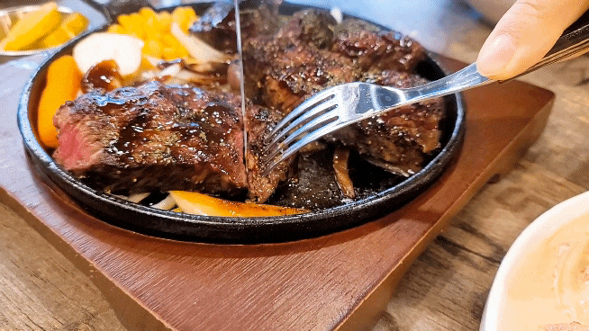  고기썰고 싶은날엔, 스테이크 맛집 범계 훗스테이크 #201220