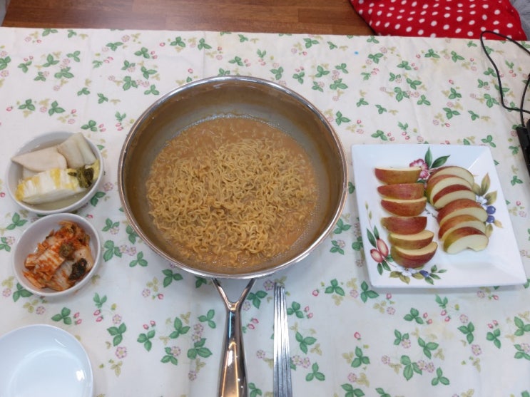  두유라면, 두유로 라면을 끓인다고요?