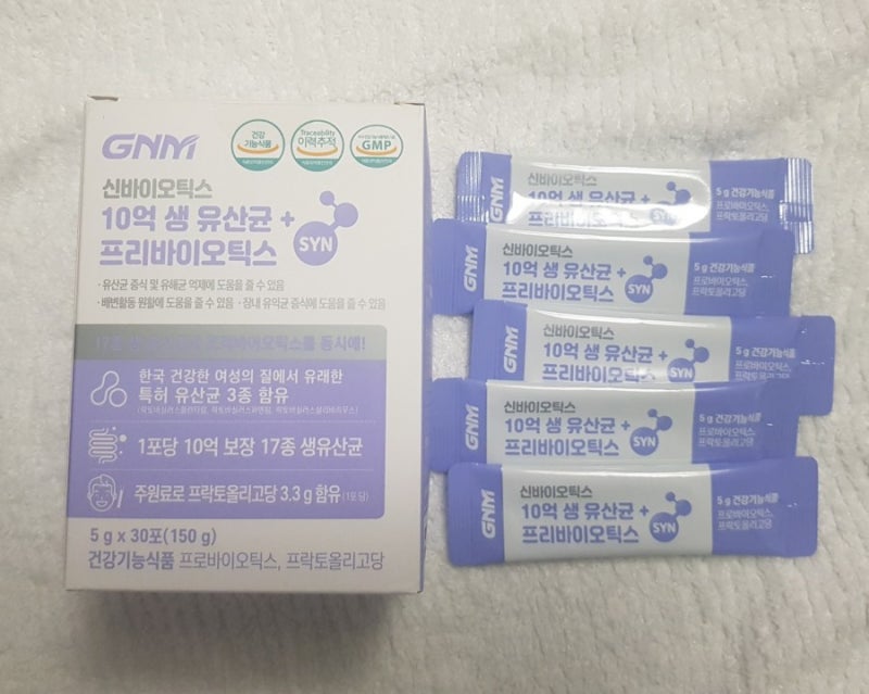 [조정석 유산균] GNM자연의품격 10억생유산균프리바이오틱스
