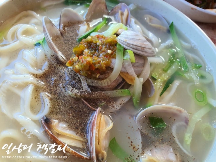  제부도 가는길 인생맛집 <비봉손칼국수>