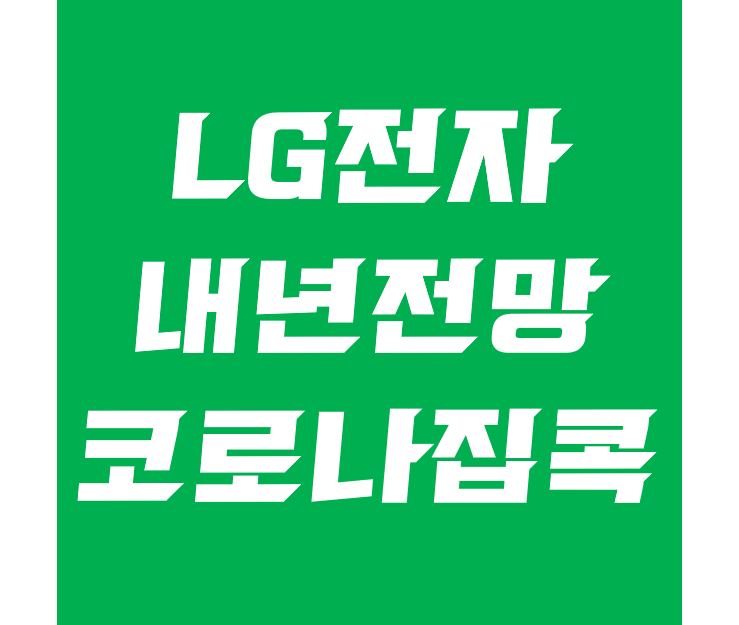  엘지전자 주가 내년 전망 - 집콕족 TV 바꾼다 (ft. 닌텐도)
