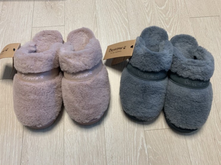 베어파우 FUNKY 양털슬리퍼 내돈내산 후기