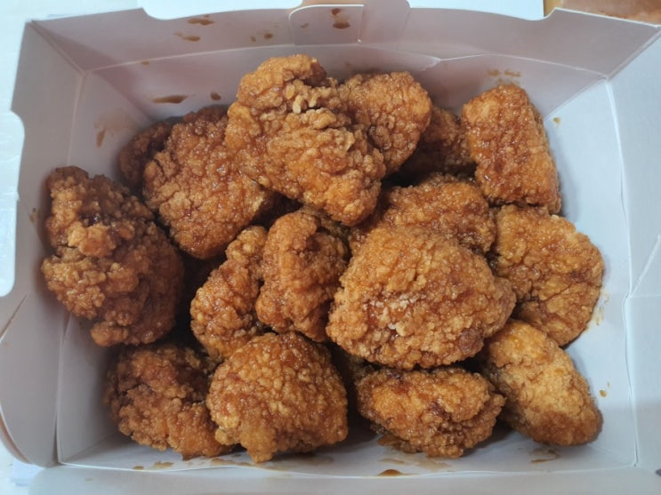  [치킨후기]bhc 신메뉴 골드킹 순살(단짠 닭가슴살)