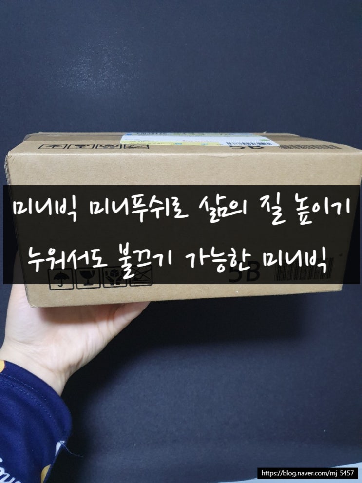  미니빅 푸시미니로 삶의 질 높이기 / 누워서도 불 끄기 가능한 미니빅