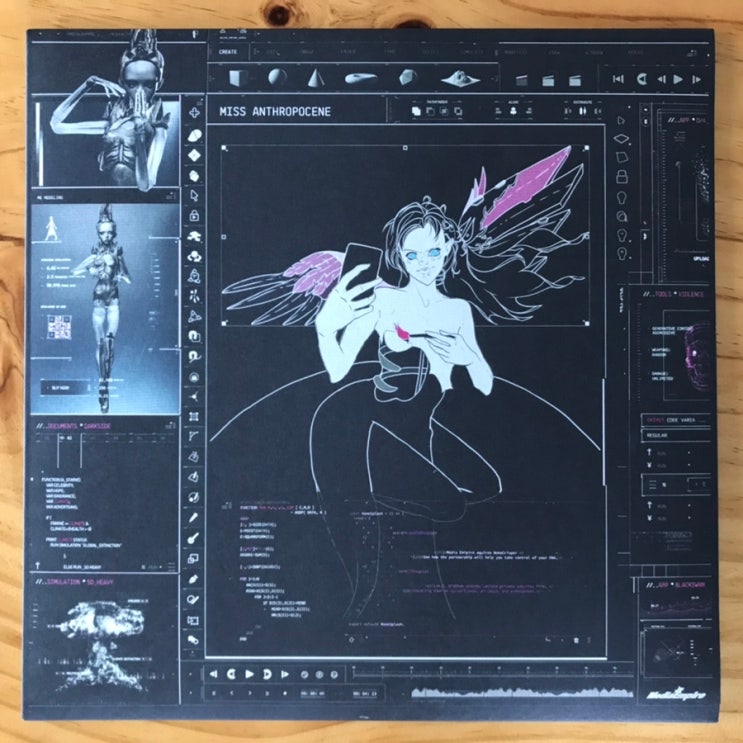  [LP, 엘피] Grimes(그라임스) - Miss Anthropocene (Vinyl Me, Please Exclusive 레드 바이닐, 1000장 한정)