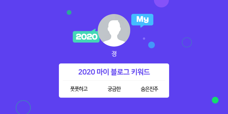  [2020 마이블로그 리포트] 한 눈에 보는 올해 내 블로그 데이터!