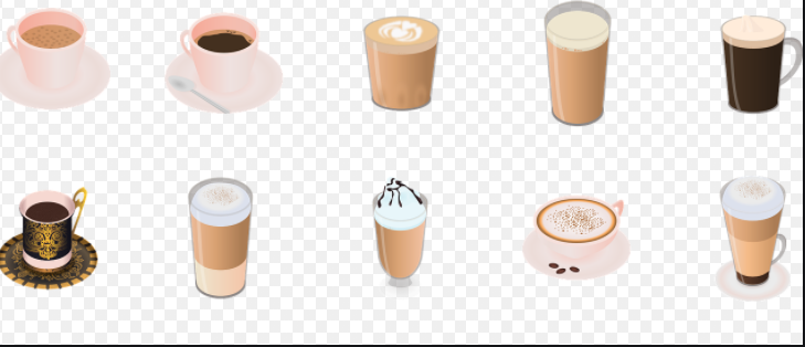  커피 종류(에스프레소, 아메리카노, 카페라떼, 카푸치노, 카페모카)